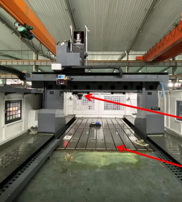 CNC Gantry Machining Center Moving Column Dynamic Beam Drilling Milling Machine Center for Sheet Metal Processing