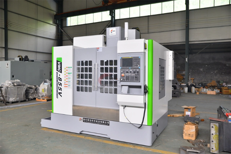 5 Axis Machinery Vmc850 3 Axis China Fanuc Metal CNC Milling Machine Vertical Machining Center