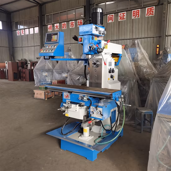 Vertical Knee type Manual ZX6350A Metal Universal Milling And Drilling Machine