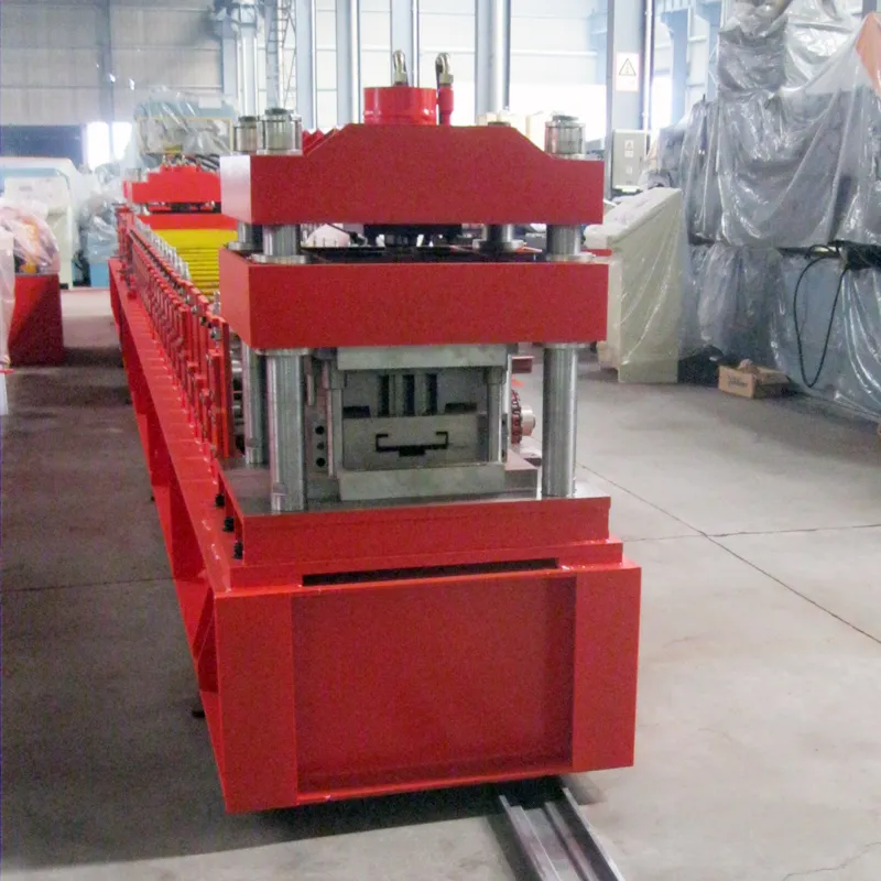 Hot Rolled Coil Metal Roof Panel Roll Forming Machine Steel Profile Roller Shutter Door Gate Frame Shaping Machine