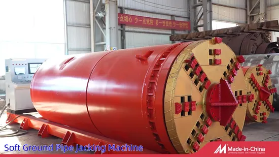 City Planning Npd1200 Mixed Pipe Jacking Machine for Sewage Pipe