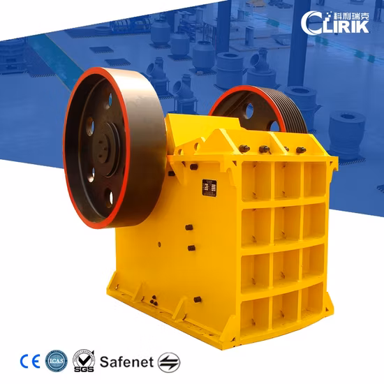 Small Stone Jaw Crusher Crusher for Calcium Carbonate Gypsum Limestone Quartz Graphite Calcite Feldspar Fluorite Powder Production Line