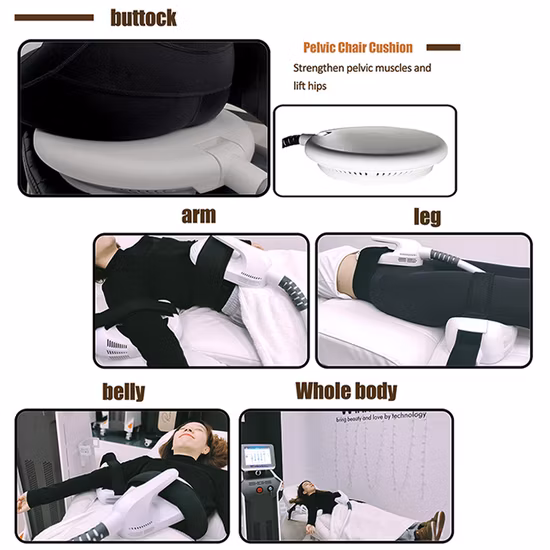 Emslim Nova RF Hiemt Muscle Stimulator Massage Shaping Contouring EMS Slimming Body Sculpting Machine with Pelvic Floor Seat