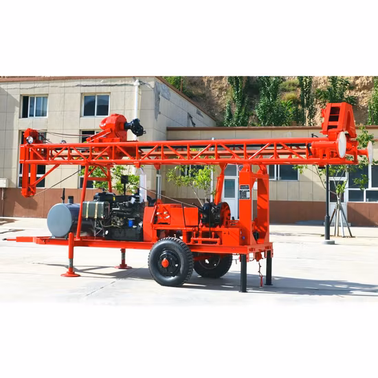 Drilling Geothermal Trailer Mounted Drill/Drilling Rig